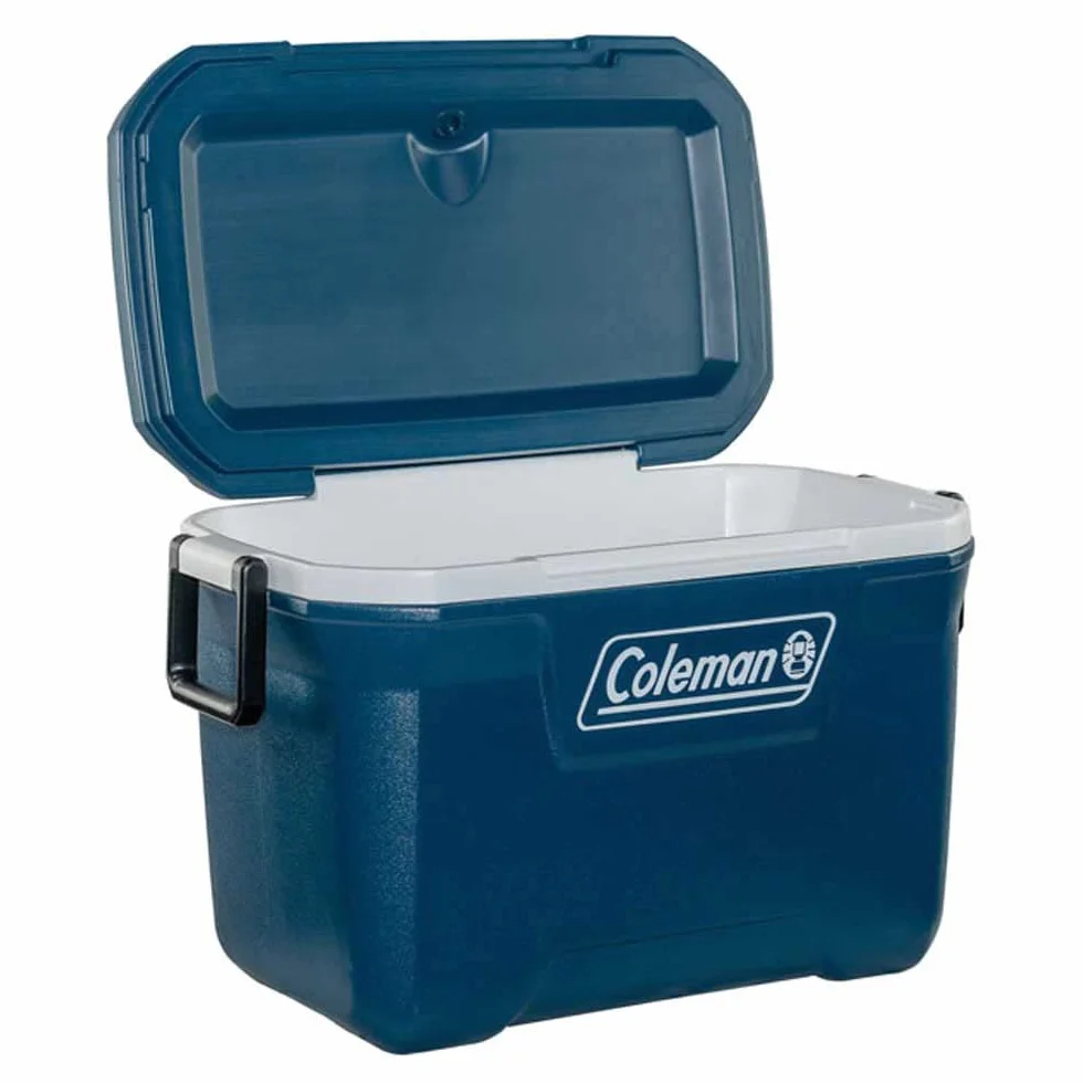 Coleman Xtreme Cooler Box | Duży pojemnik na lód o wysokiej wydajności, izolacja z pianki poliuretanowej | pozostaje chłodna przez kilka dni, przenośna lodówka, z uchwytami i kółkami