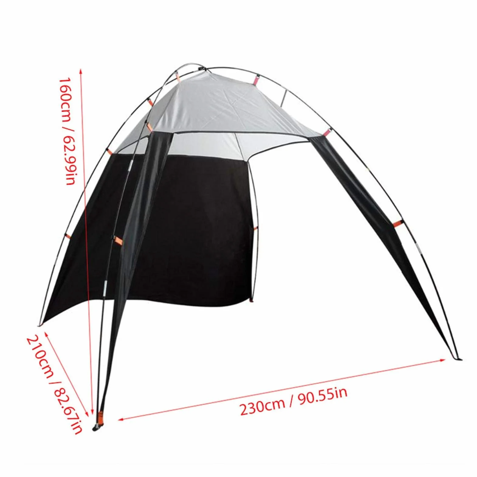 Camping Plażowy Składany Namiot Przeciwsłoneczny Ochrona Przeciwsłoneczna Namiot Turystyczny Pokrywa Na Łodzie Pokrywa Wędkarska Lekki I Przenośny Oddychający Parasol Słoneczny Do Kempingu
