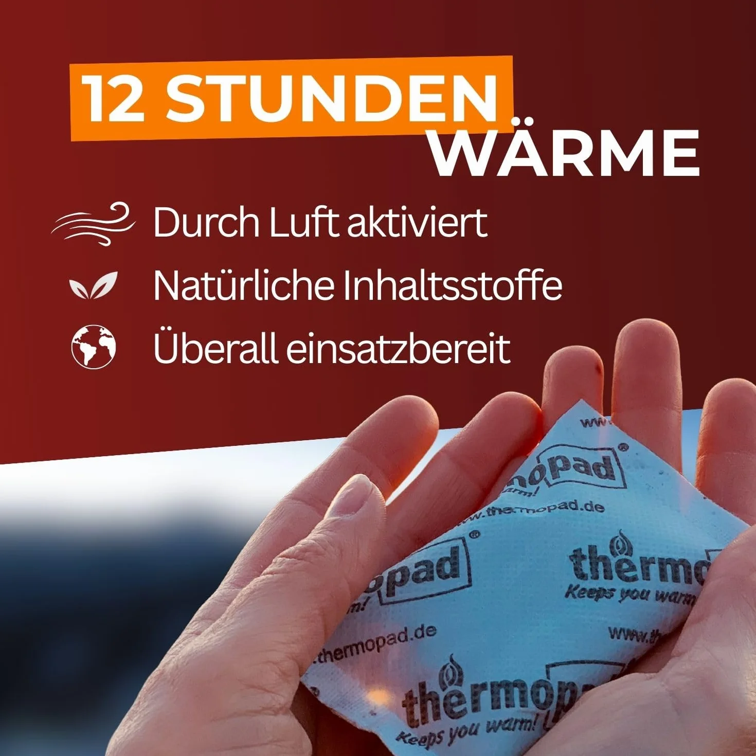 Thermopad Ogrzewacze Do Rąk, Biały, 10 Sztuk