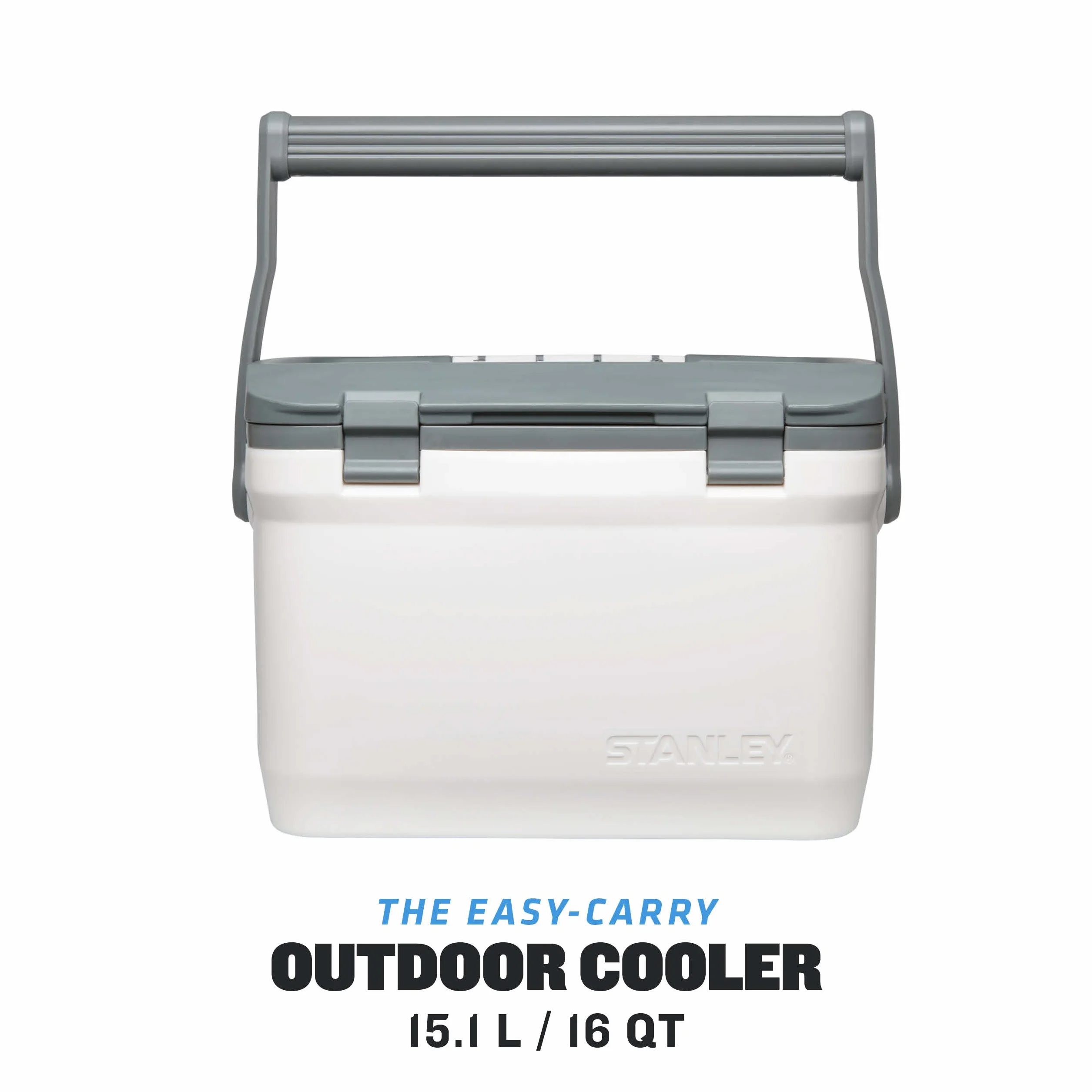 Stanley 1913 Adventure Outdoor Cooler - Podwójne ścianki z izolacją piankową - Bez BPA - Chłodziarka skrzyniowa - Trwała lodówka kempingowa - Wytrzymała lodówka turystyczna