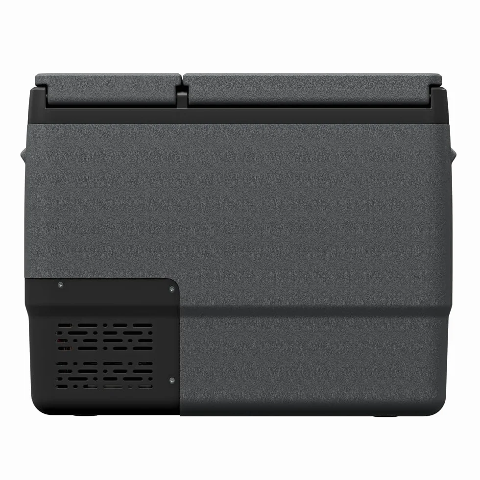 Yolco DX40 Space Grey lodówka kompresorowa 39 l – mobilna lodówka i zamrażarka, sterowanie za pomocą aplikacji, Dual-Zone, praca 12/24 V i 230 V, cicha i energooszczędna, idealna na kemping, do