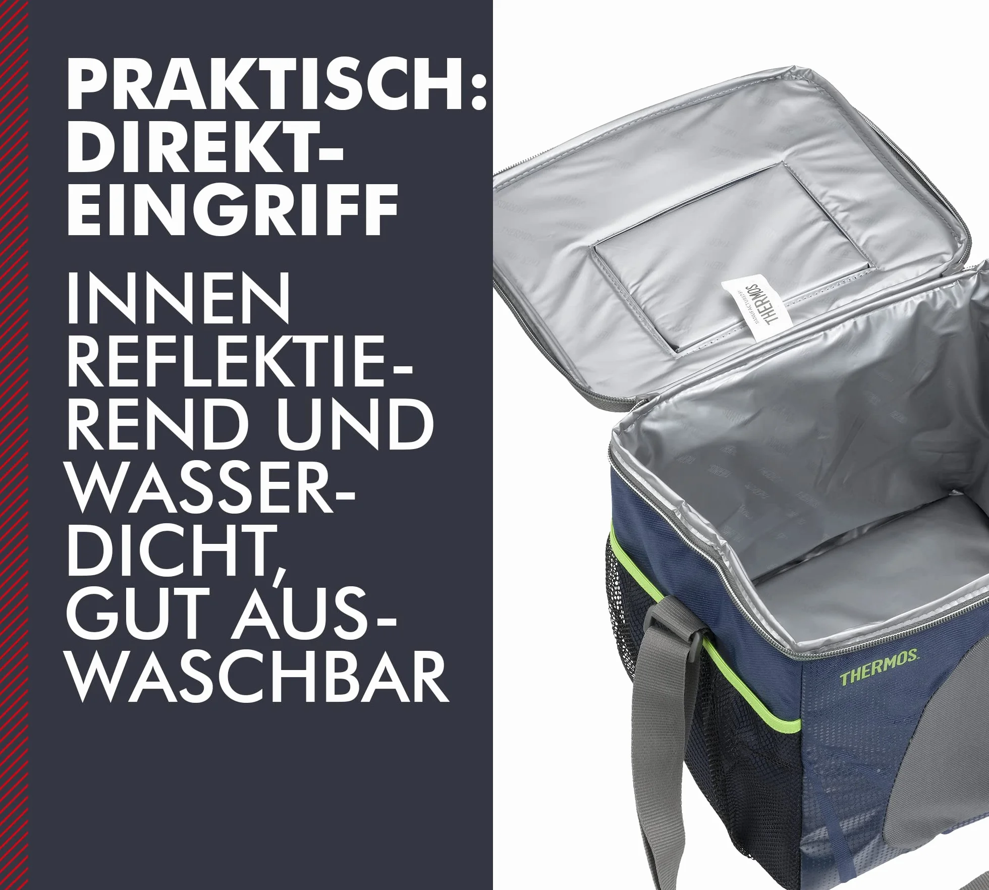 Thermos 148864 Radiance Cooler, granatowy, 24 puszki/16 l