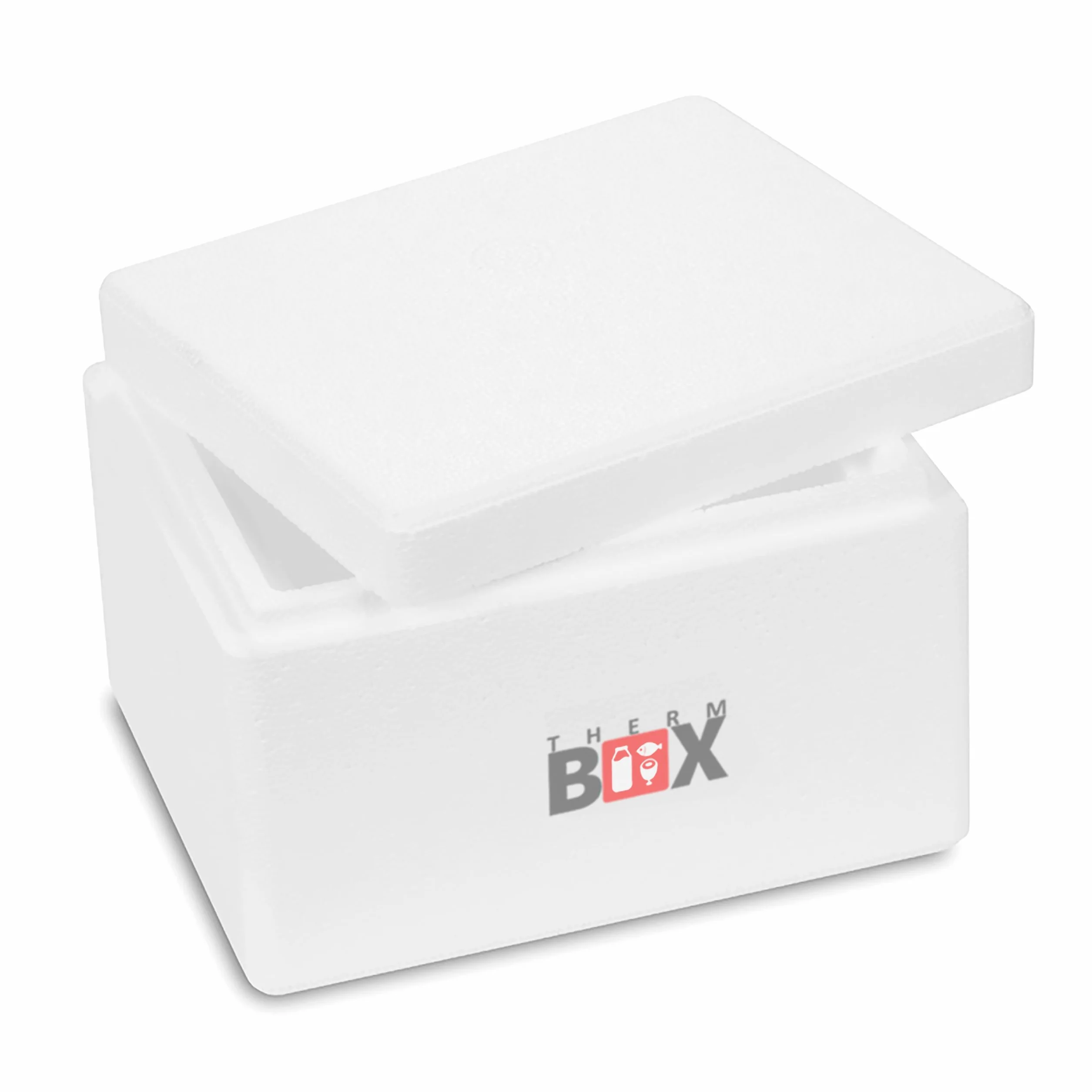 THERM BOX Pojemnik ze styropianu, 1 l do 19 l, różne rozmiary, pudełko termoizolacyjne, do wielokrotnego użytku