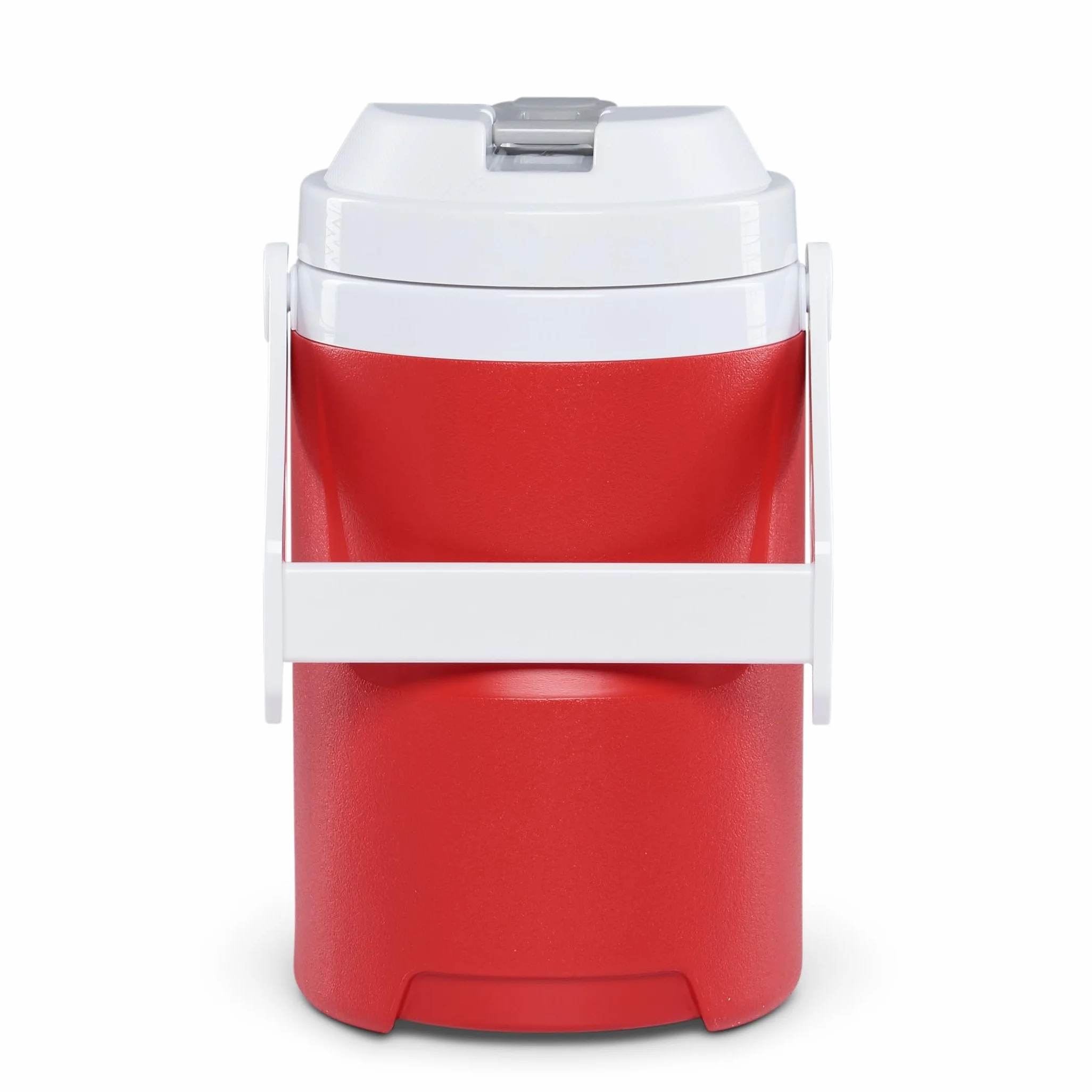 IGLOO Dozownik do napojów Laguna 1/2 galon, lodówka na napoje 1,9 l, pojemnik na wodę, pojemnik na napoje, czerwony