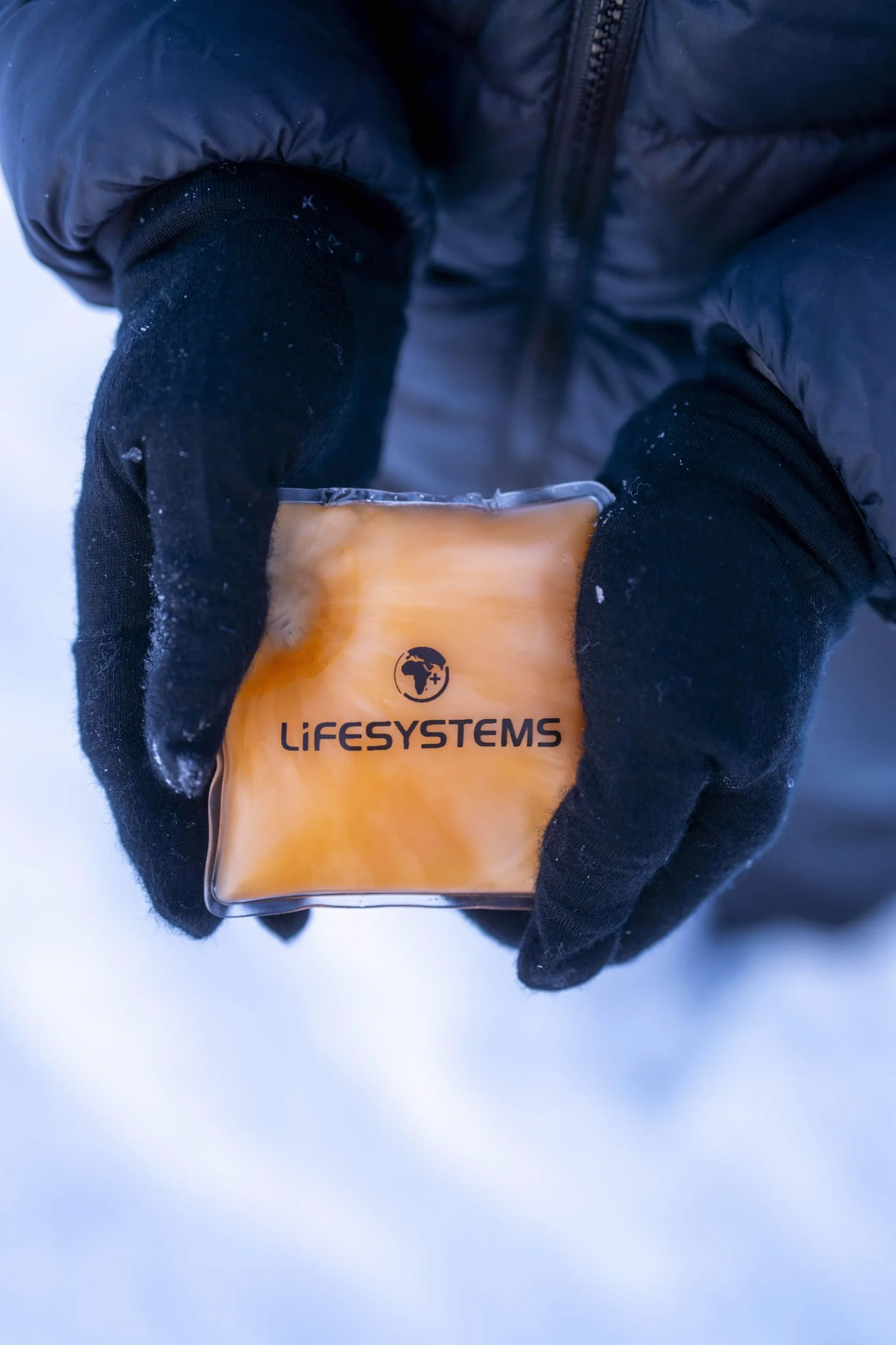 Lifesystems Uniseks 42450 Ogrzewacz do Rąk, Pomarańczowy