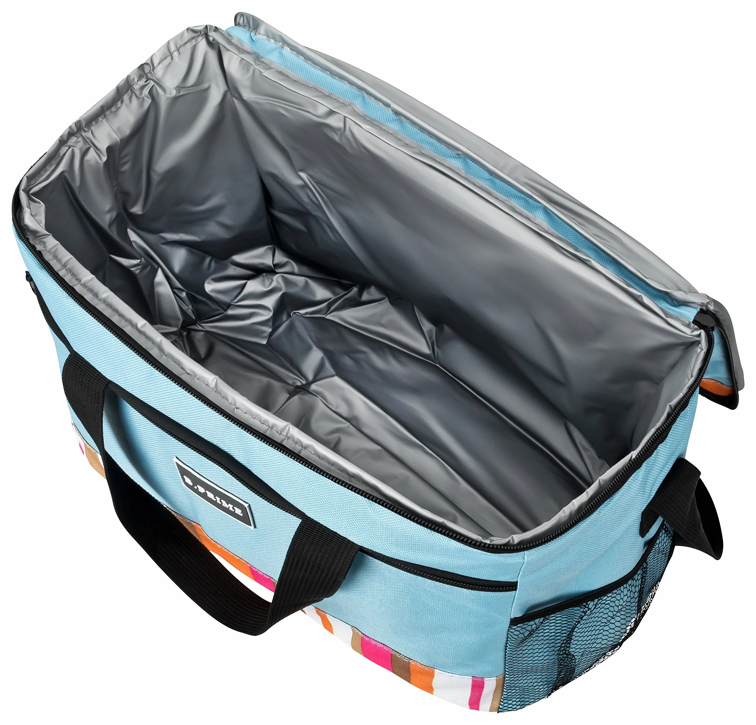 B.PRIME – torba chłodząca Classic 20 l – 36 x 26 x 22 cm – torba termiczna – piknikowa – lodówka turystyczna – torba na lód – na camping – podróżna – na zakupy – do samochodu