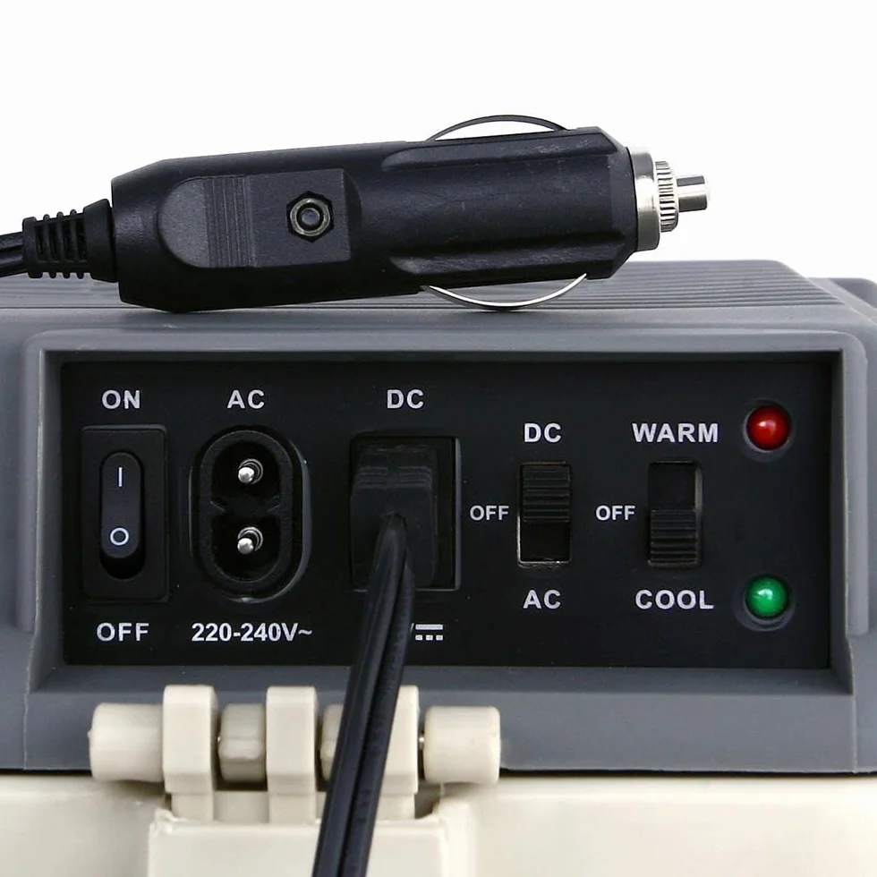 Lodówka do samochodu i gniazdka elektrycznego, 24 litry, 12 V i 230 V, pojemnik termiczny na kemping