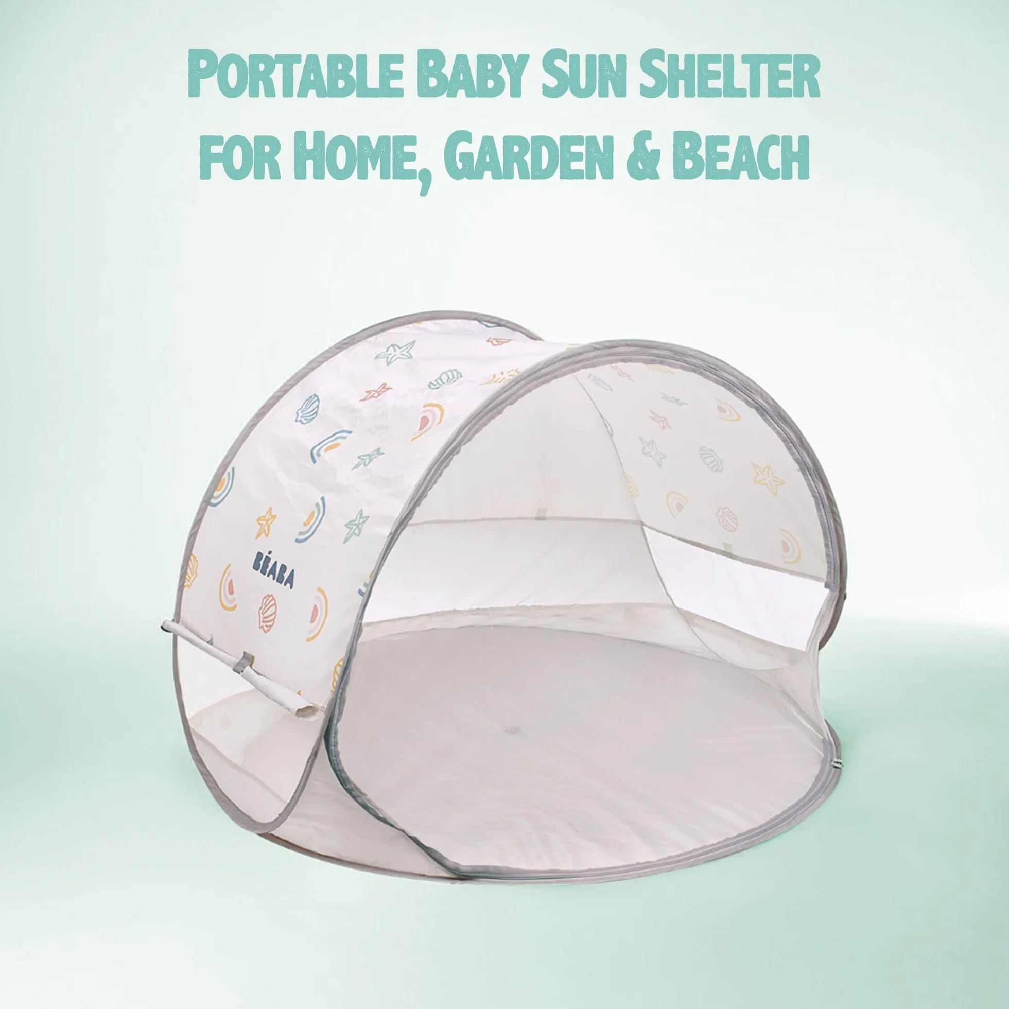 Béaba 930372 Namiot Plażowy, Wielokolorowy, 60 cm