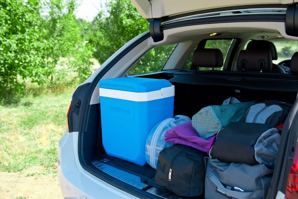 Campingaz Lodówka Icetime Plus 30 l, pojemność 30 litrów, duża wysokowydajna lodówka do napojów
