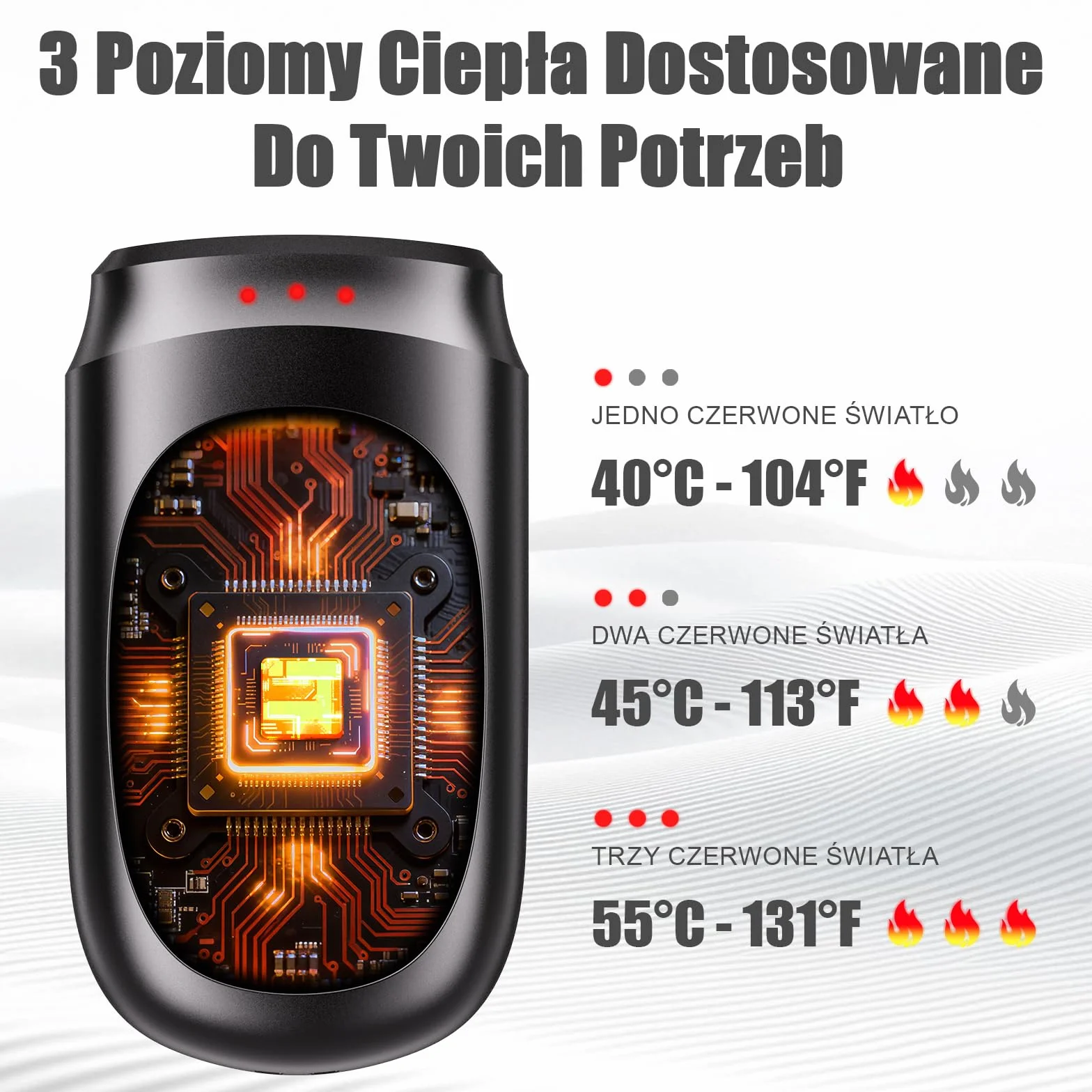 2 w 1 Magnetyczne Ogrzewacze 6000mAH do rąk 3 Poziomy ładowania Wielokrotnego Użytku Elektryczne Ogrzewacze do Rąk Przenośne Grzejniki Prezenty dla mężczyzn kobiet i Dzieci