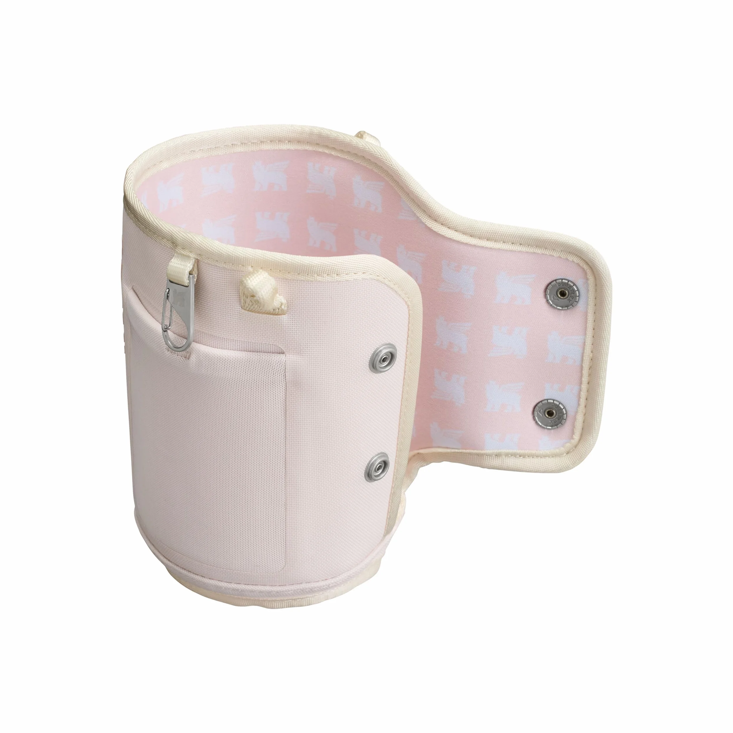 Stanley 1913 All Day Quencher Carry-All 1.18L – 2 zatrzaski – kieszeń na telefon – kieszeń na karty – karabińczyk na klucze – odpinany pasek na ramię – różowy kwarc