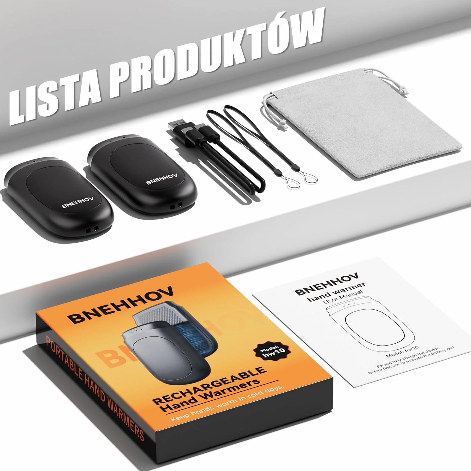 2 w 1 Magnetyczne Ogrzewacze 6000mAH do rąk 3 Poziomy ładowania Wielokrotnego Użytku Elektryczne Ogrzewacze do Rąk Przenośne Grzejniki Prezenty dla mężczyzn kobiet i Dzieci