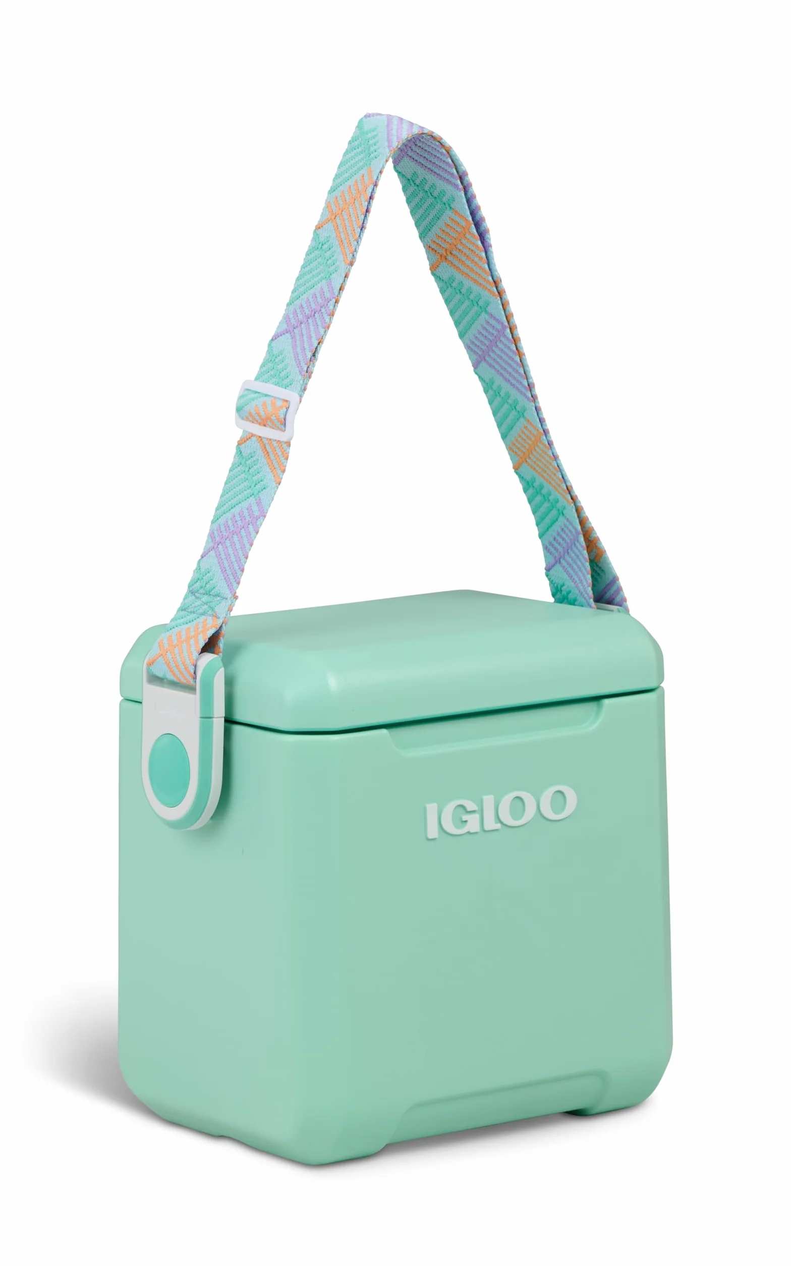 IGLOO Tag‑Along Too Pasywna lodówka 10 L – Lekka przenośna chłodziarka na kemping, piknik, plażę & czas wolny – Kompaktowe 10 L z paskiem, trwała & łatwa w czyszczeniu