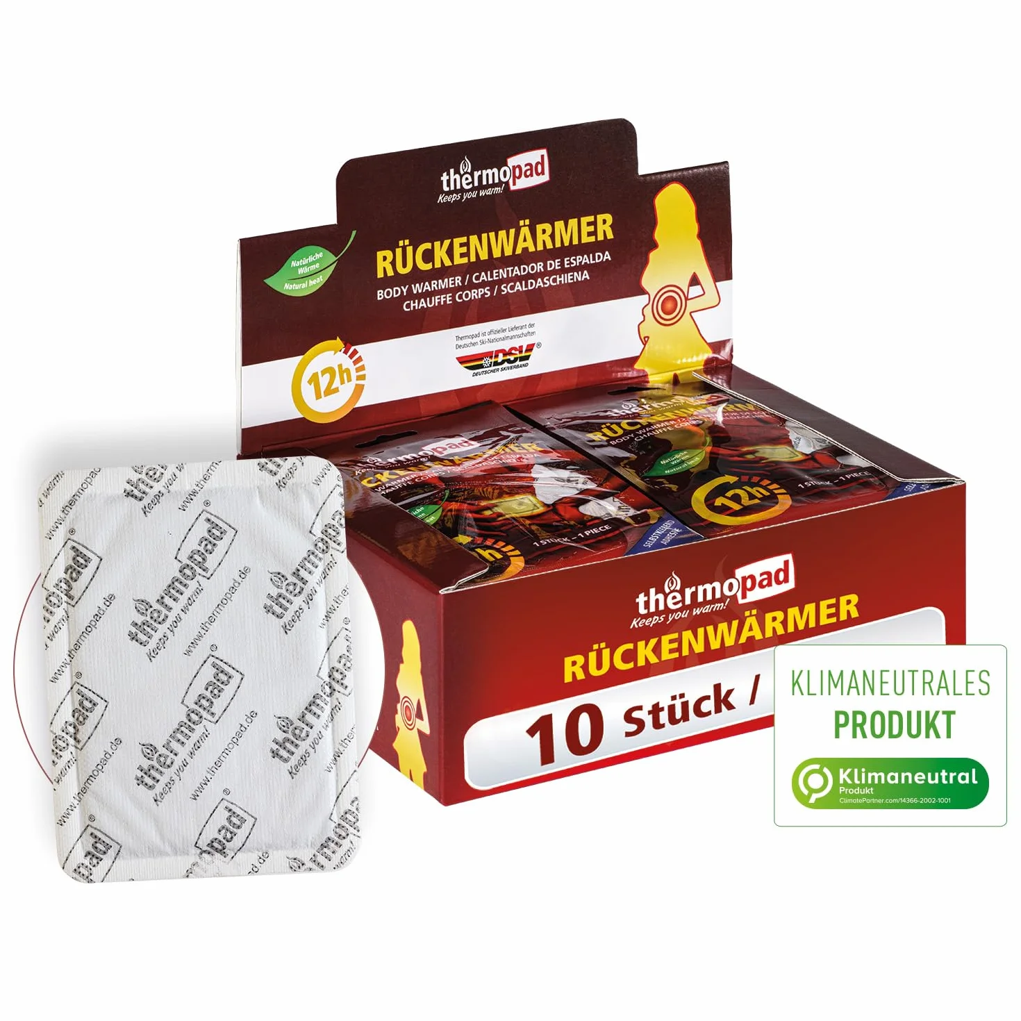 Thermopad Ogrzewacze Do Rąk, Biały, 10 Sztuk