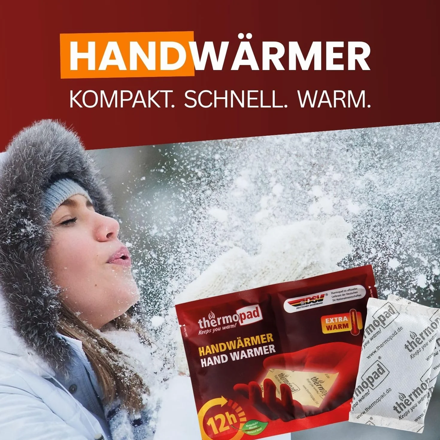 Thermopad Ogrzewacze Do Rąk, Biały, 10 Sztuk